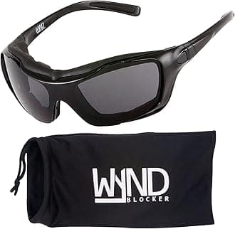 WYND Blocker Polarized Large Motorcycle Riding Sunglasses Sports Wrap Glasses