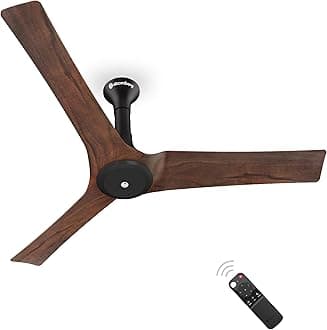 Aris 1200mm BLDC Ceiling Fan with Underlight, IoT & Remote Control | Smart Fan with Noiseless Operation (Dark Teakwood)