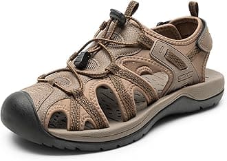 Men's Sandals Hiking Water Sport Athletic Beach Outdoor Comfortable Casual Closed Toe Summer Sandal Shoes