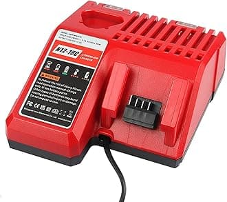 Replacement Charger for MK12 & for MK18 Multi-Volatge Rapid Charger for 48-59-1812 MK 12 Volt and 18 Volt XC Lithium-Ion Battery 48-11-2420 48-11-1815 48-11-1840 48-11-1841 48-11-1850