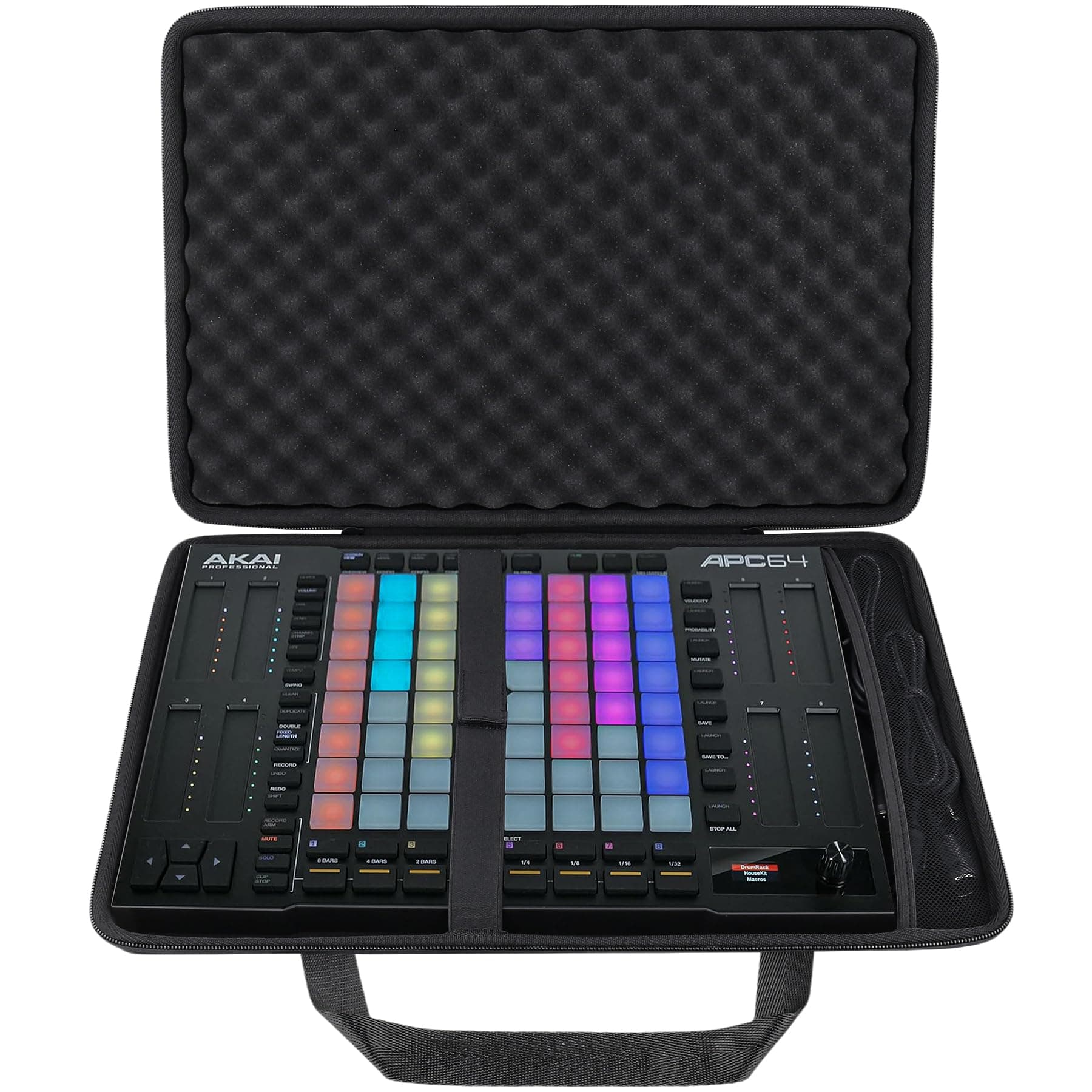 co2CREA Hard Case Compatible with AKAI Professional APC64 Ableton MIDI Controller