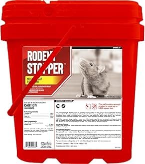 Rodent Stopper, Granular Animal Stopper Repellent, All Natural, Effective All Year Round, Safe for People and Pets, No Harsh Chemicals, Ready to Use, Rodent Repellent - 12 lb Bulk