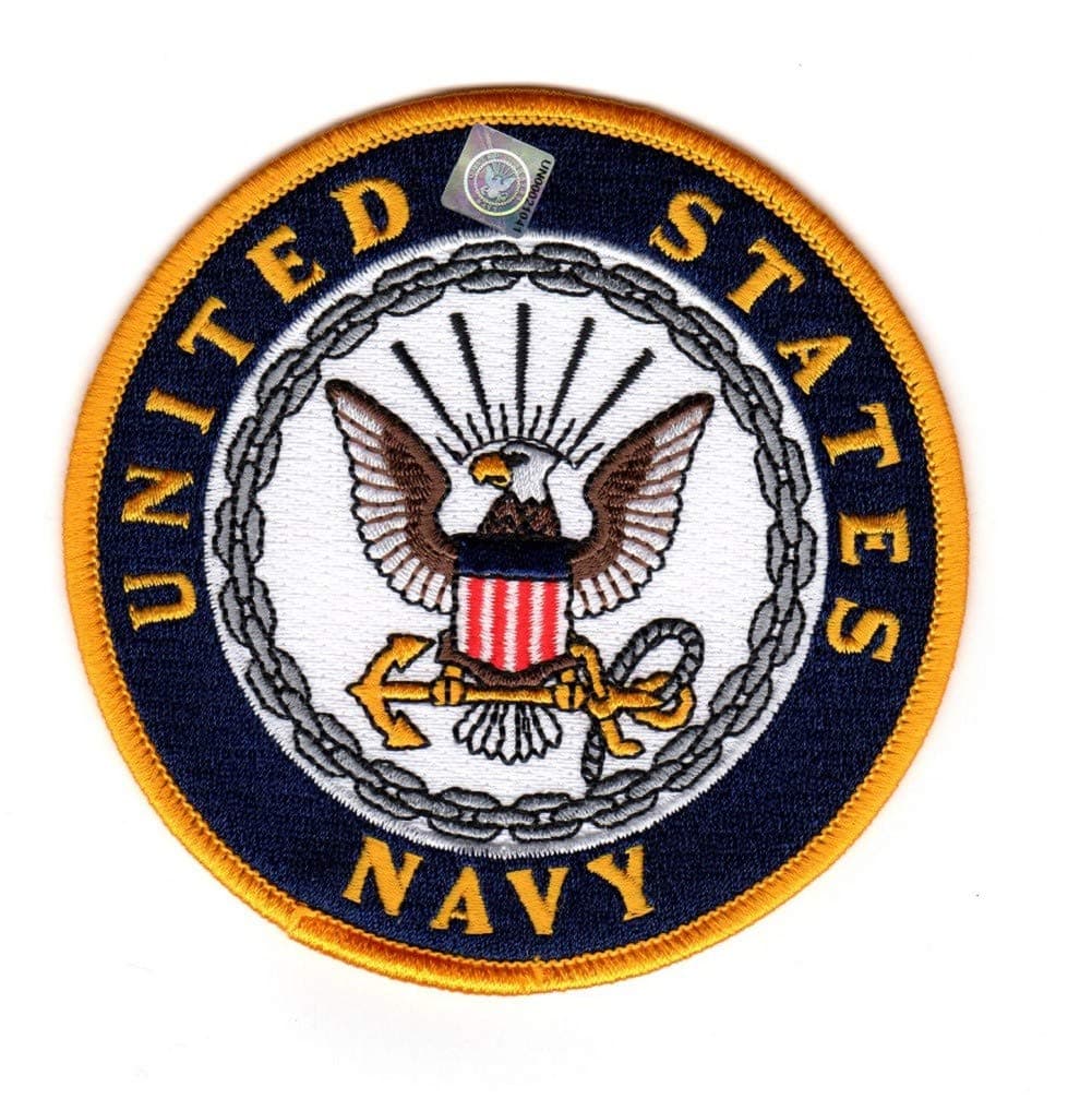 Eagle Crest U.S. Navy Seal / 4" USN Embroidered Patch