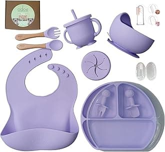 Baby Feeding Set - PURPLE