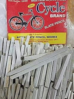 pmw - Cycle Brand -Stationery Slate Pencil Natural Lime Stone Chalk - Pack of 10 Boxes