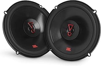 JBL Stage 3627F - 6.5” Two-way car audio speaker, No Grill, Black