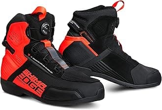 SHIMA Edge Motorcycle Riding Shoes Men Women Ventilated Waterproof Leather Boots Summer Suede ATOP Street Sport Stealth