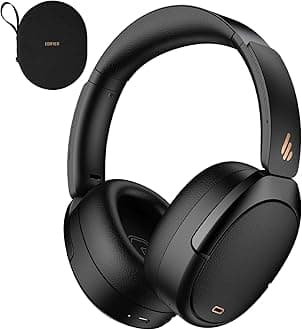 WH950NB Hybrid Active Noise Cancelling Headphones -LDAC Codec with Hi-Res Audio and Custom EQ via App After 55H Playtime with Foldable Wireless Over-Ear Bluetooth V5.3 Headphones - Black