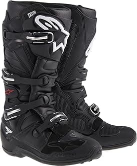 Alpinestars Men's Tech 7 Enduro Drystar Waterproof Motocross Boots, Enhanced Comfort, CE-Certified
