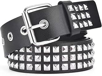 Studded Belt Punk Belt Y2K Goth Belt for Men or Women