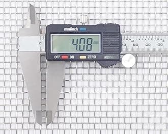 4.08mm Hole Size - Stainless Steel 316L - Cut Size: 15cm x 15cm - 5 Mesh Count - Woven Wire Mesh - By Inoxia