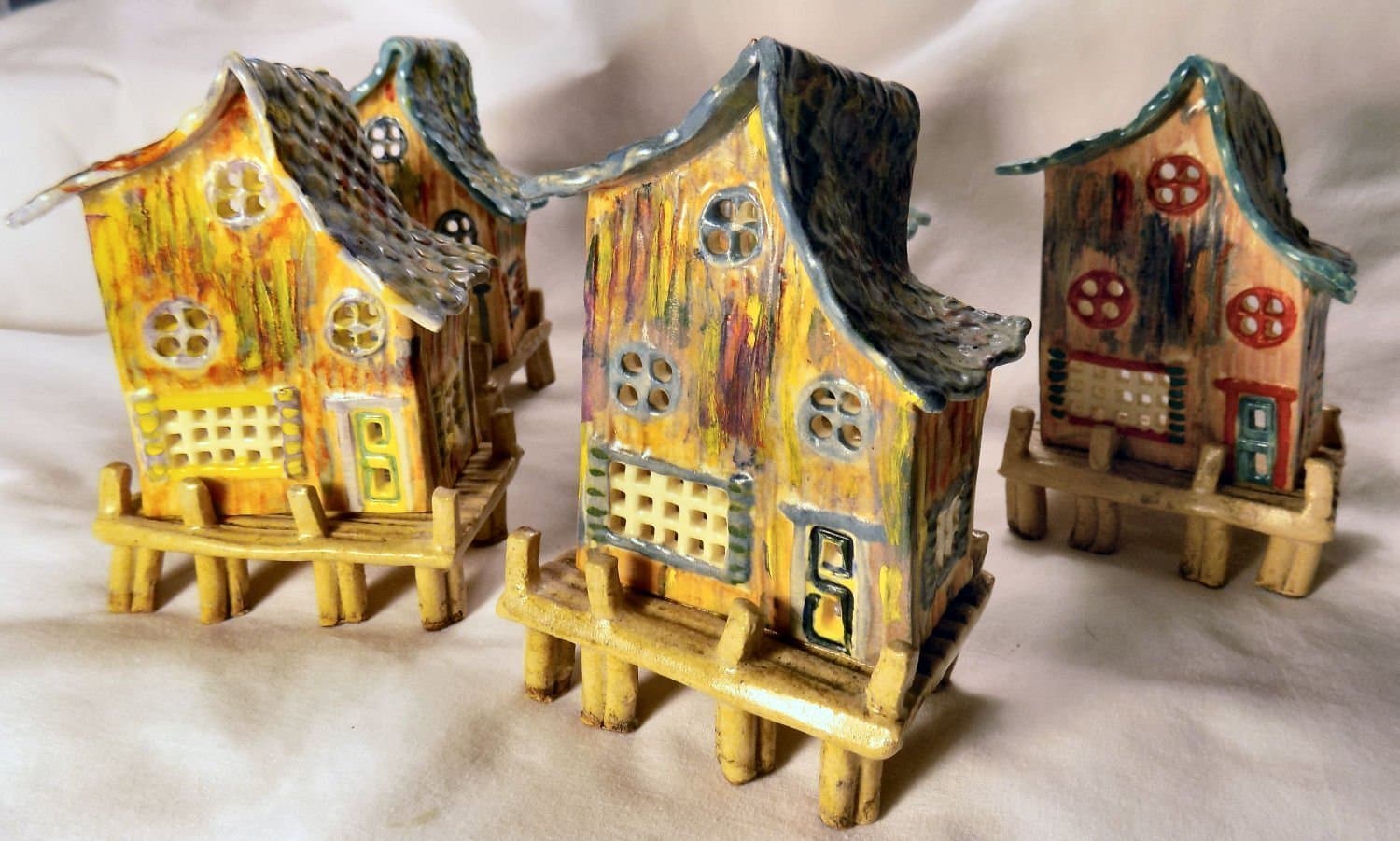 Tea Light Holder Fish House