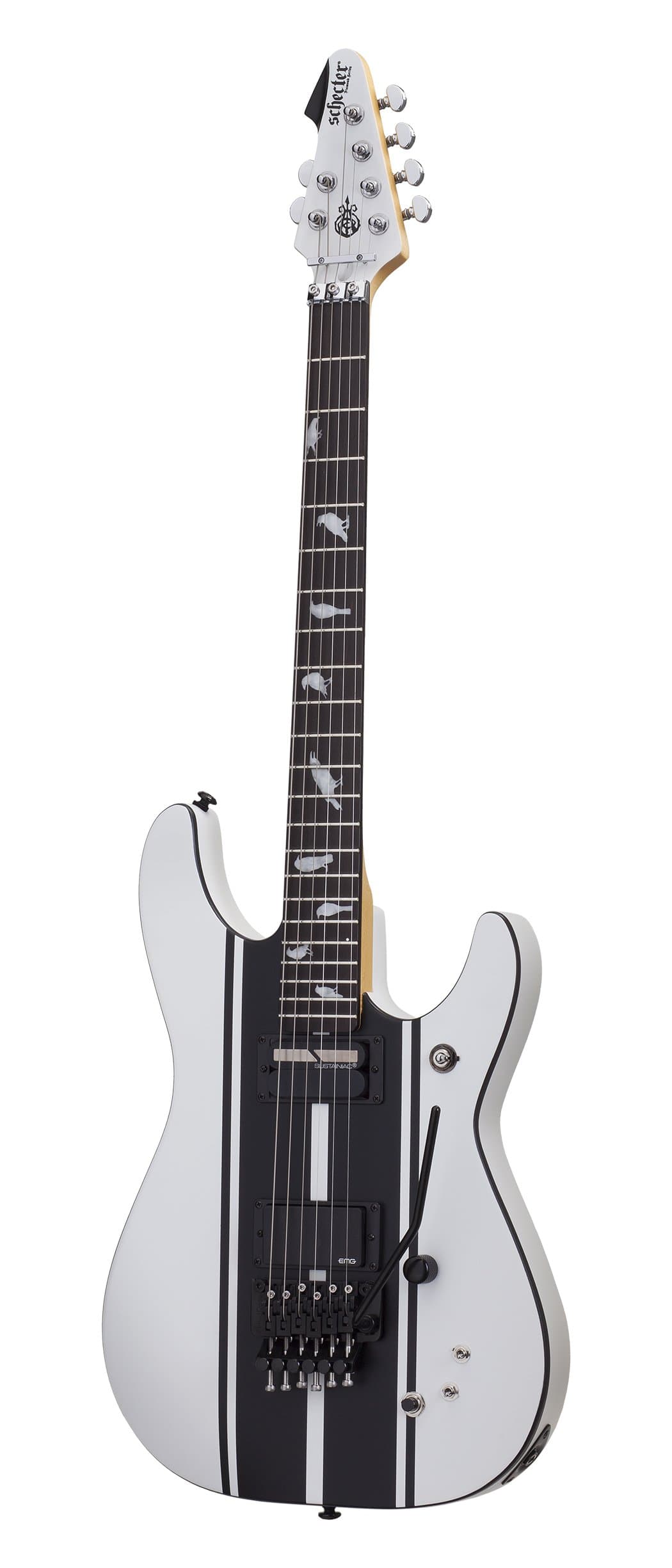 Schecter 6 String DJ ASHBA, Satin White (279)