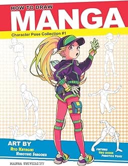 Japanime Co. Ltd. How to Draw Manga: Character Pose Collection #1 Paperback – Big Book, 2 December 2020