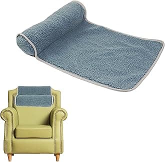 55×35cm Neck Pillow for Recliner Head Pillow, Hanging Recliner Neck and Head Pillow, Large Neck Roll Recliner Head Travel Pillow for Car/outdoor Chair and Sofa (Blue, 1Pack)