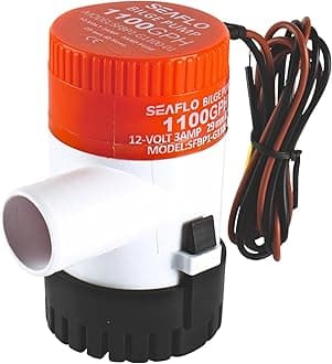 1100 GPH 12v Boat Marine Plumbing Electric Bilge Pumps