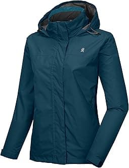 Little Donkey Andy Women’s Waterproof Rain Jacket Lightweight Outdoor Windbreaker Rain Coat Shell for Hiking, Travel