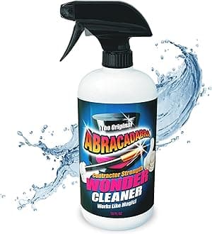 Abracadabra® Contractor Strength Wonder Spray - As Seen on TV - 16 fl oz -Stain Remover -Removes Tar, Adhesives, Gum, Stickers, Sap, Grease, Oils & More on Most Surfaces - Better Stronger Faster