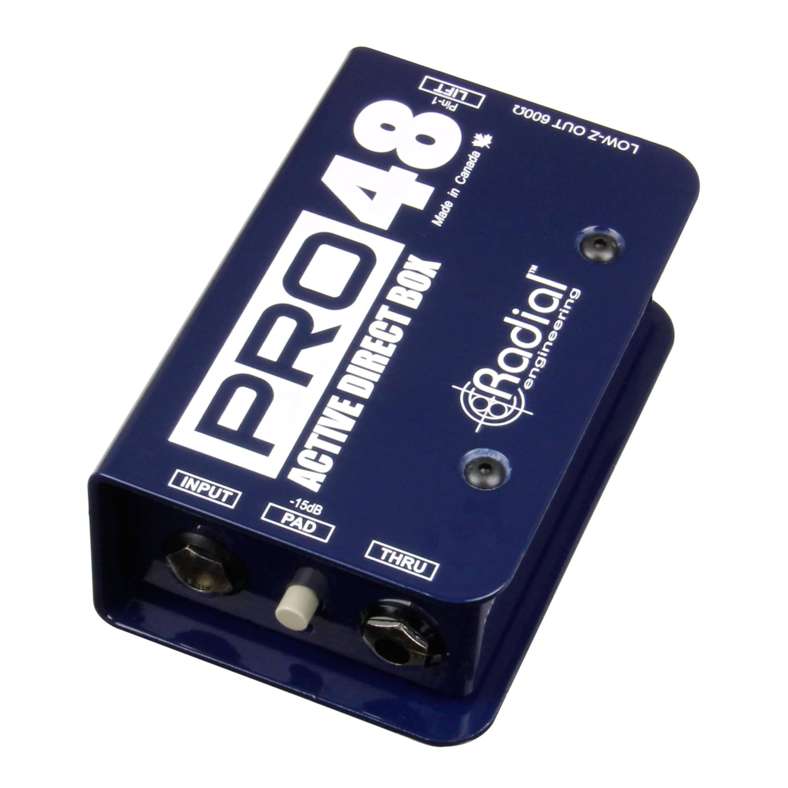 Pro48 Active 48-Volt Compact Direct Box