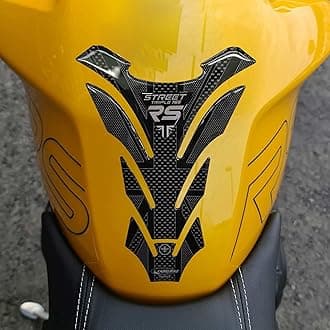labelbike - 3D Sticker Motorcycle Fuel Tank Pad Protection and Decoration in Resin compatible with Triumph Street Triple 765 RS 2023