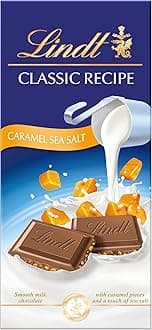 Lindt Classic Recipe Caramel Sea salt 100g