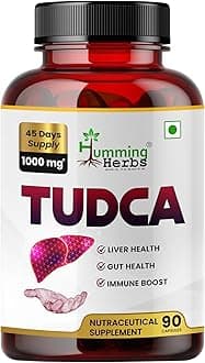 TUDCA Pure Supplement 1000mg | Liver Health, Gut Support & Immune Boost | Premium Detox Supplement, Vegan Capsules, Tauroursodeoxycholic Acid for Daily Wellness, 90 Capsule