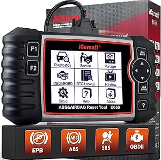 iCarsoftE660 ABS+SRS+SAS+EPB+OBD II Diagnostic Tool