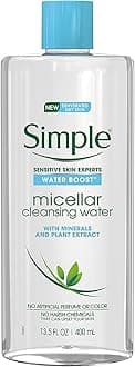 Simple Water Boost Micellar Cleansing Water, Sensitive Skin, 13.5 oz