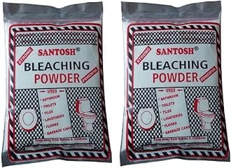 Powerful Bleaching Powder 2KG - Pack of 2 For Household & Kitchen Cleaning | Disinfectant to Kill Fungus, Germs, Bacteria | Floor Cleaner | Toilet Cleaner | Overhead Tank Cleaner | Mori Powder