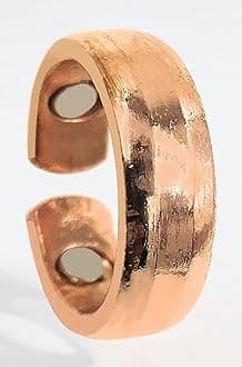 Designing Pure Copper magnetic ring for men and women 8mm