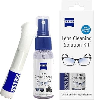 Lens Cleaning Solution Kit 30ml with Microfiber Cloth- Pack of 1 | Perfect Lens Cleaner for Spectacles, Eyeglasses, Sunglasses, Camera Lenses and Binoculars