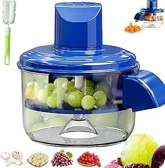 Electric Grape Peeling Machine, Automatic Electric Peeler, Automatic Peeling Machines, Garlic Peeler Machine Electrics, 2025 Upgraded Version Rechargeable Suitable for Grapes, Garlic