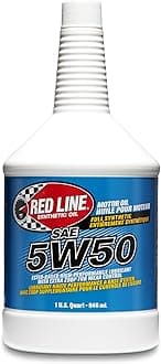11604 SAE 5W50 Fully Synthetic Motor Oil - 1 Quart (12 Pack)