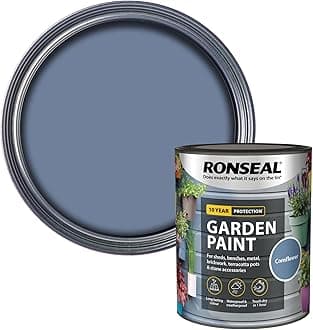 RSLGPCF750 GPCF750 Garden Paint Cornflower 750ml, 750 ml