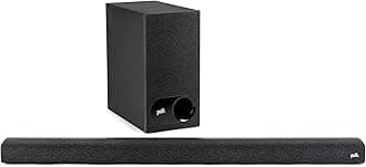 Signa S3 Soundbar with Subwoofer, HDMI ARC, Bluetooth, Google Chromecast, Soundbar for TV with 5.1 Dolby Digital Decoding, AUX, Optical Input, Black