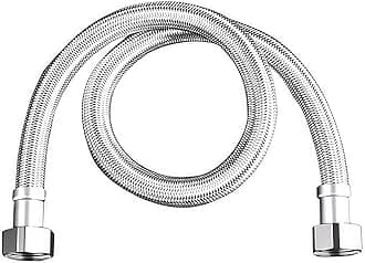 Strong Steel Double Ended Hose Thickened Designs Shower Connector Easy Installation For Enhanced Pressure Resistance Industrial Grade Water Heater Hose