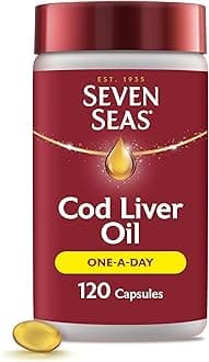 Cod Liver Oil One A Day - 120 X 525Mg Caps by Seven Seas