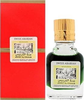Jannet el Firdaus Attar by Swiss Arabian Givaudan - 9ml