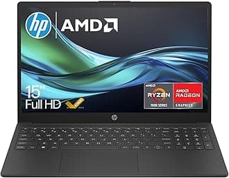 15.6" Laptop | AMD Ryzen 3 7320U Processor | 8 GB RAM | 256 GB SSD | AMD Radeon Graphics | FHD Display | Up to 11hrs 15 mins battery | Win 11 | Dual Speakers | Jet Black | 15-fc0038sa