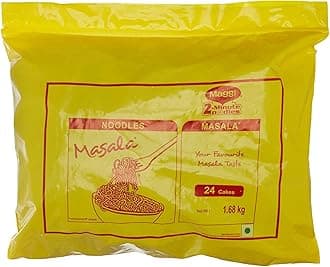 Maggi 2 Min Noodles, 1.68Kg, Vegetarian, Pack of 1, Multicolour