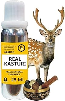 Parag Fragrances Real Kasturi 25Ml Premium Alcohol Free Attar For Unisex