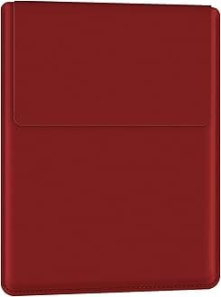 BVYA 13.3-14" Sleeve, PU Leather Laptop Case Compatible with New MacBook Air 13.6/Pro/Max M2/M1 A2779 A2442 14, 13.5 Surface 5/4/3/2/1, Compatible with Laptop 2022 Pro 14 inch