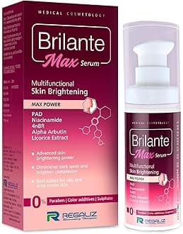Brilante Max Serum | Multifunctional Skin Brightening & Radiance Booster | Targets Dark Spots, Uneven Skin Tone, and Dullness | 30ml