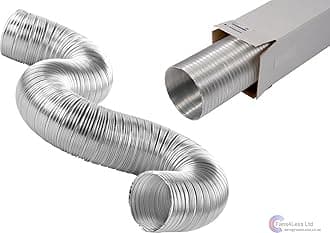 Aluminium Semi Rigid Flexible Duct Cooker Hood Kitchen Extractor Fans 4 5 6 inch (6 inch 3m)