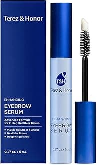 Eyebrow Growth Serum - Natural Enhancing Serum for Thicker Eyebrows and Faster, Long, Full Growing Ties - 5ml