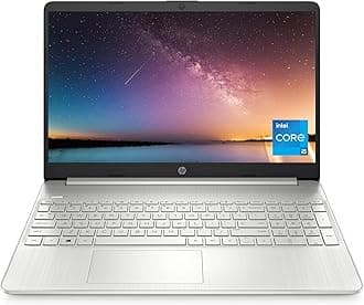15.6 Inch Laptop, Intel Iris Xe Graphics, 11th Generation Intel Core Processor, 8 GB RAM, 256 GB SSD, Windows 11 Home (15-dy2024nr, Natural silver)