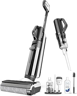 Tineco Smart Wet Dry Vacuum Cleaners, Floor Cleaner Mop 2-in-1 Cordless Vacuum for Multi-Surface, Lightweight and Handheld, Floor ONE S5 Combo