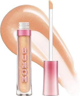 BuxomFull-On Plumping Lip Polish, Tinted Lip Plumper Gloss, Plumping Peptides & Vitamin E, High Shine Lip Gloss, Nourishes, Moisturizes & Softens Lips, Vegan