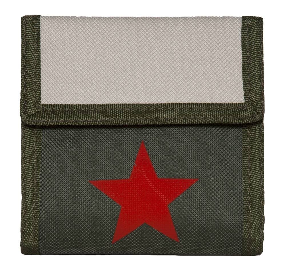 CooolRed Star Army Wallet - Olive