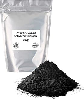 Activated Charcoal Powder 100% Pure Food Grade Natural Coconut Shells 25g-1kg Free P&P (25g)